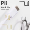 Pli ץ 3pcs Hook Pin Gold Black
