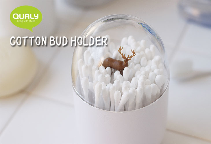 インテリア雑貨/QUALY Cotton Bud Holder クオリー コットンバッドホルダー