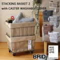 STACKING BASKET 2 with CASTER