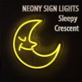 NEONY SIGN LIGHT Sleepy Crescent