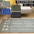 BUS STATION RUG 90×130