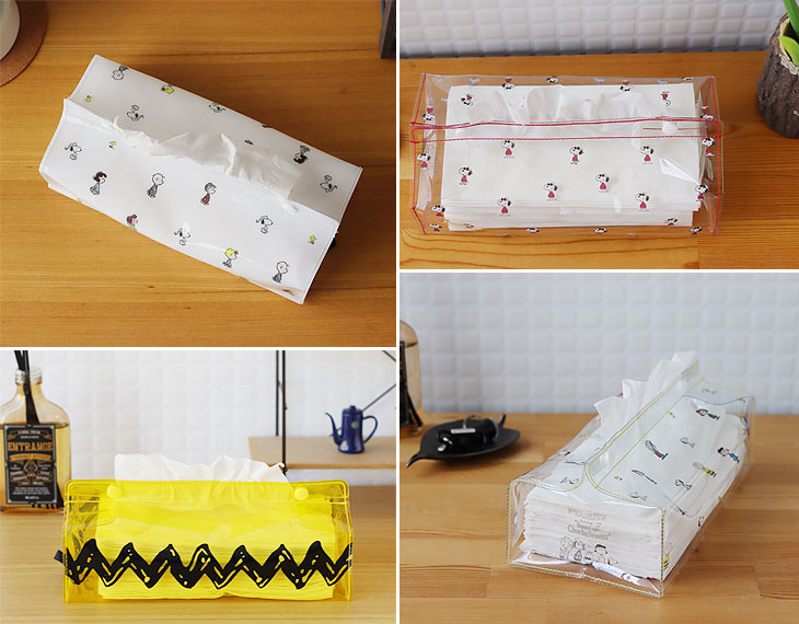 ファブリック Tente テンテ クリア ティッシュボックスカバー Vintage Peanuts スヌーピー ファブリック Tente テンテ クリア ティッシュボックスカバー Vintage Peanuts スヌーピー
