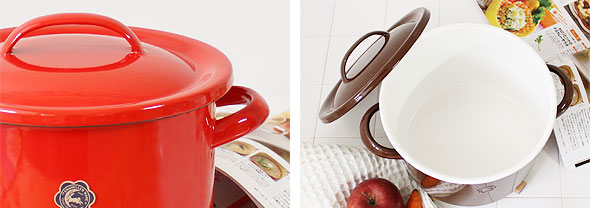 兎 Hogdseirrs 月兎印 シチューポット 21cm ホワイト 050-06620