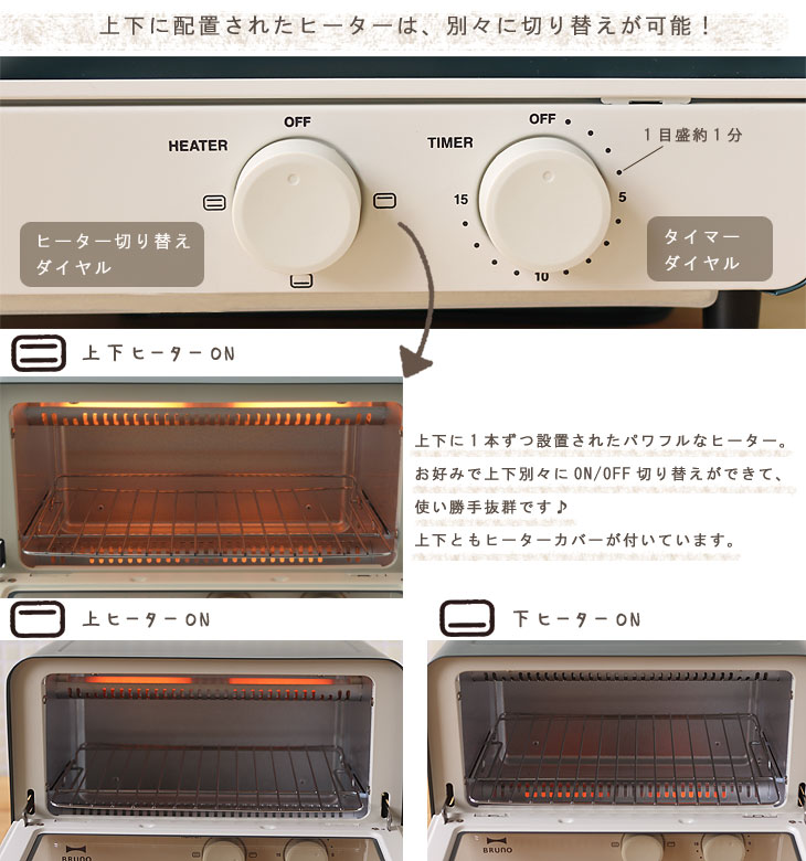 インテリア家電/BRUNO オーブントースター